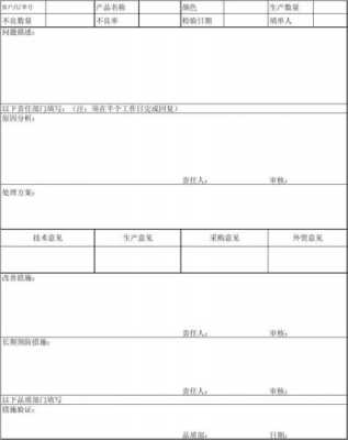 塑胶品质异常处理报告-第3张图片-济宁荣昌木业网